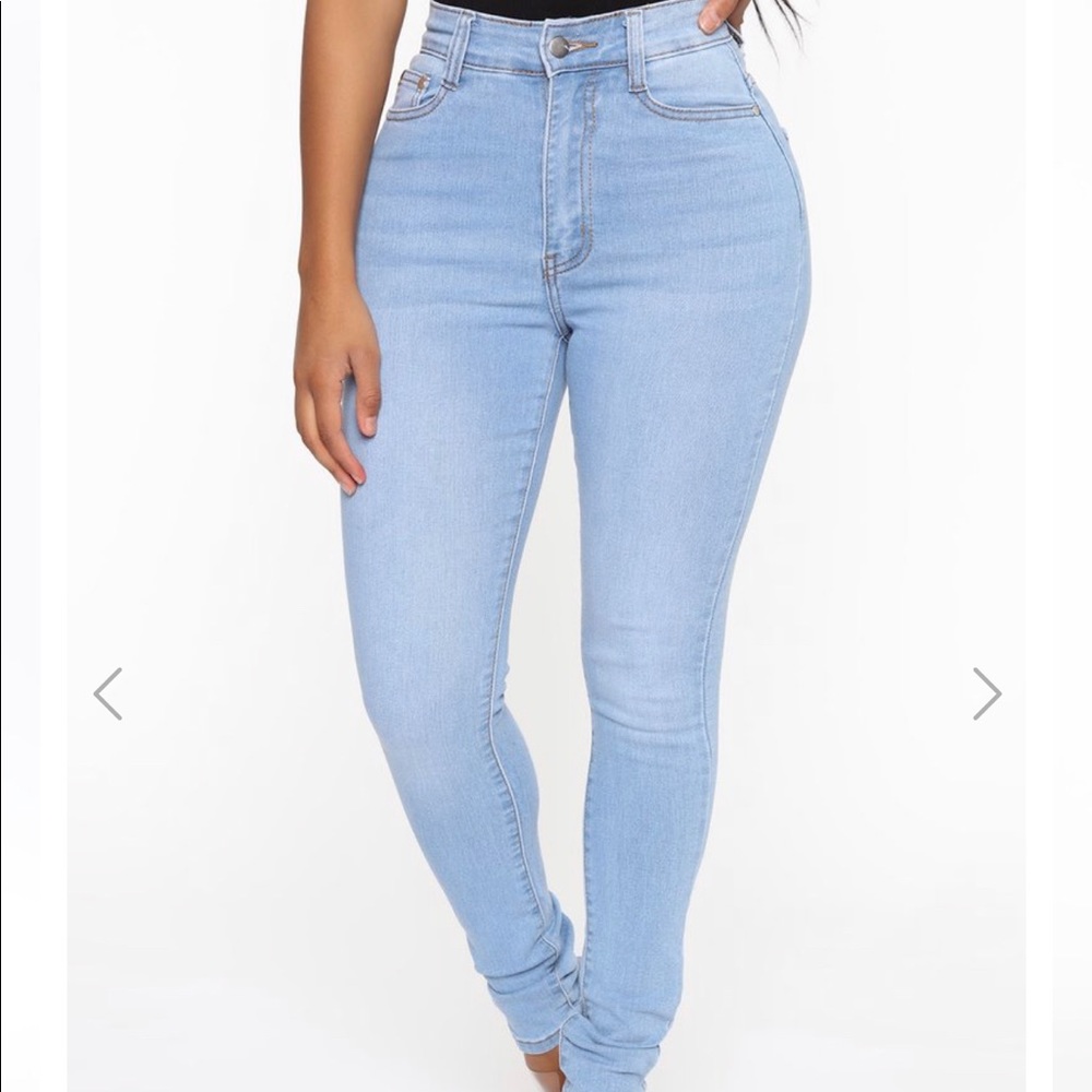 Fashionista High Waisted Skinny Jeans